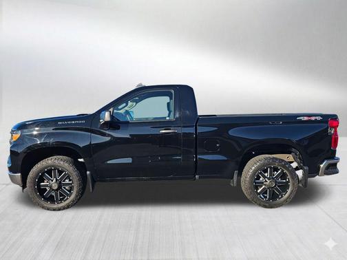 Black 2024 Chevrolet Silverado 1500 WT