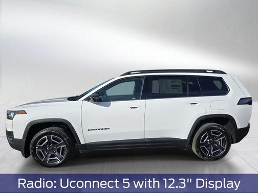 Bright White Clearcoat 2026 Jeep Cherokee Limited