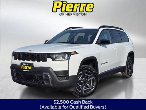 Bright White Clearcoat 2026 Jeep Cherokee Limited