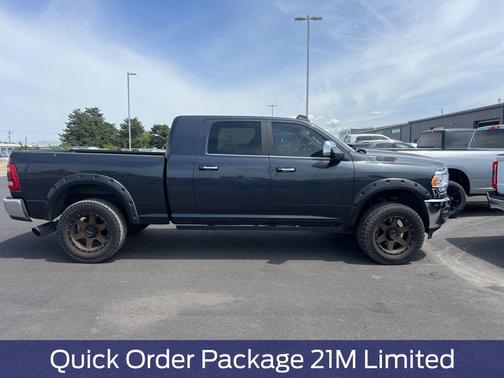 Maximum Steel Metallic Clearcoat 2021 RAM 3500 Limited Mega Cab 4x4 6'4' Box