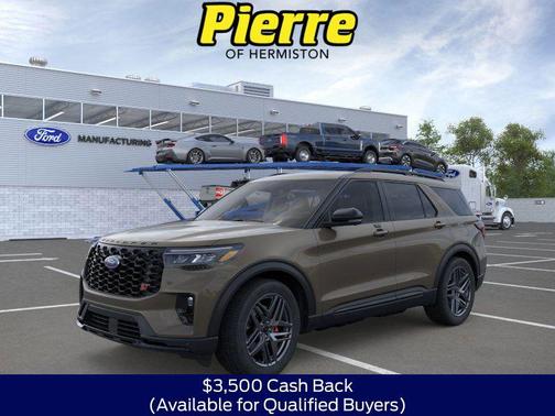 Gray 2026 Ford Explorer ST