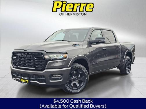 Granite Crystal Metallic Clearcoat 2026 RAM 1500 Big Horn/Lone Star