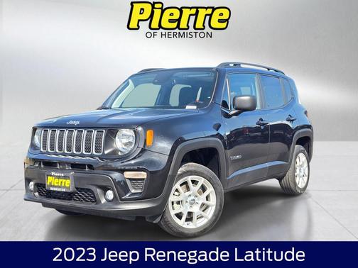 Black Clearcoat 2023 Jeep Renegade Latitude