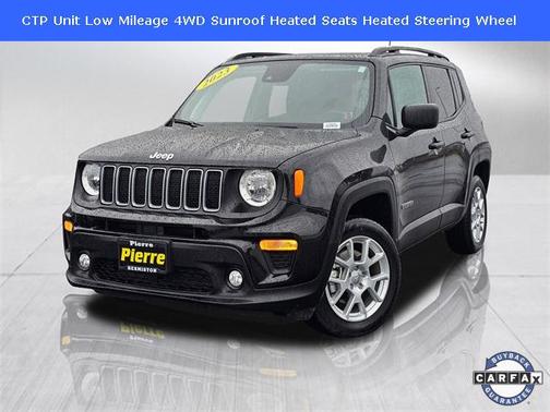 Black Clearcoat 2023 Jeep Renegade Latitude