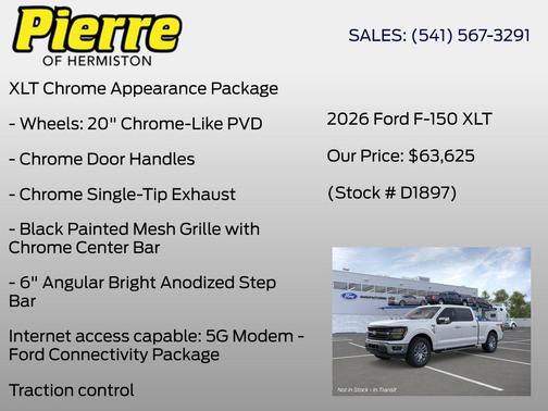 Oxford White 2026 Ford F-150 XLT