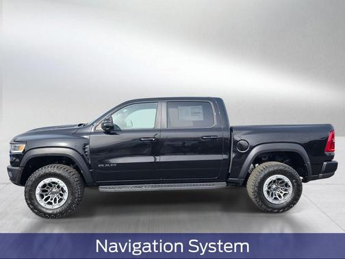 Diamond Black Crystal Pearlcoat 2026 RAM 1500 RHO Crew Cab 4x4 5'7' Box