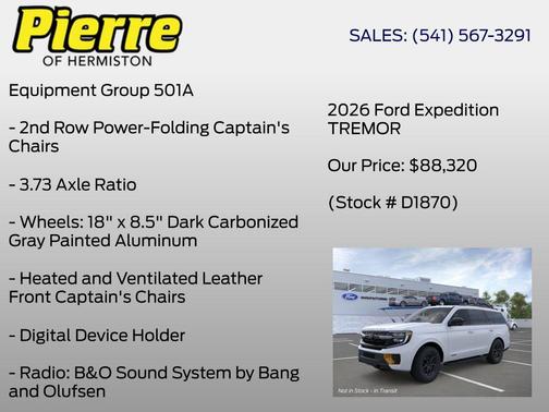 2026 Ford Expedition Tremor