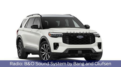 White 2026 Ford Explorer ST-Line