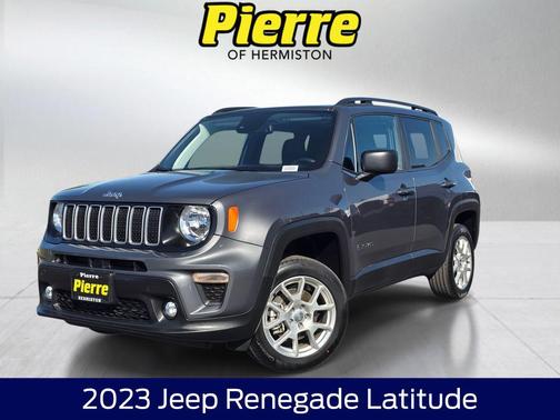 Graphite Gray 2023 Jeep Renegade Latitude