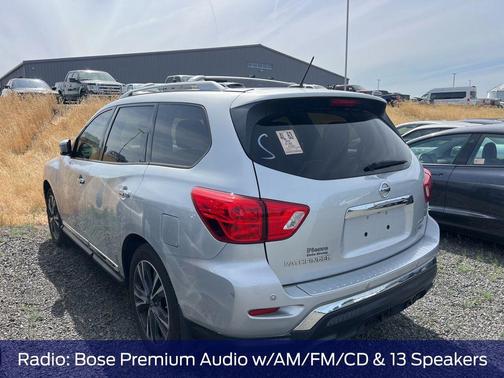 Brilliant Silver 2018 Nissan Pathfinder Platinum