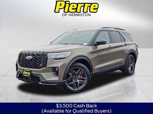 Gray 2026 Ford Explorer ST