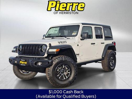 Bright White Clearcoat 2026 Jeep Wrangler Willys