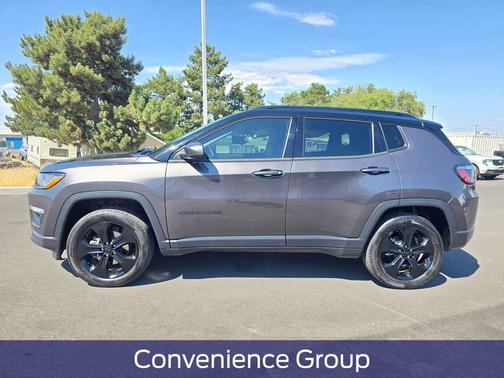 Crystal Metallic 2021 Jeep Compass Latitude