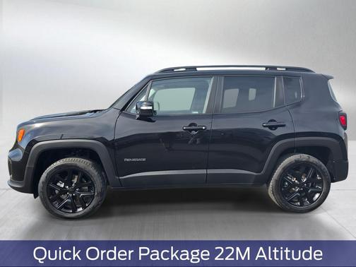 Black Clearcoat 2023 Jeep Renegade Altitude