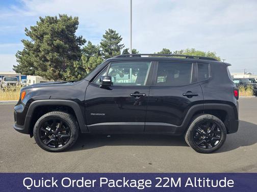 Black Clearcoat 2023 Jeep Renegade Altitude