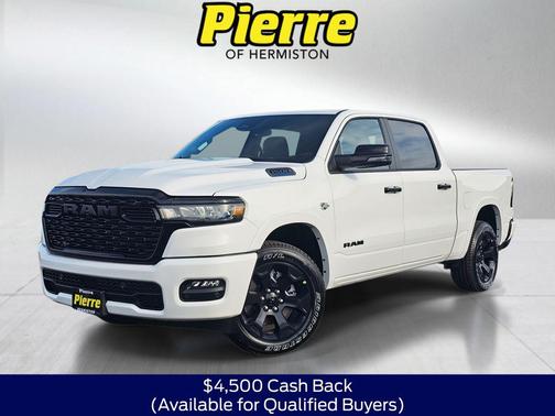 Bright White Clearcoat 2026 RAM 1500 Big Horn/Lone Star