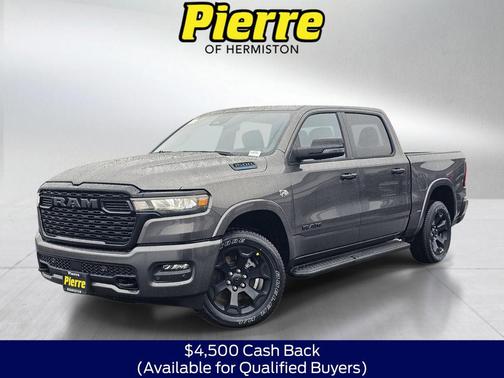 Granite Crystal Metallic Clearcoat 2026 RAM 1500 Big Horn/Lone Star