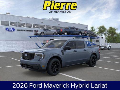 White 2026 Ford Maverick Lariat