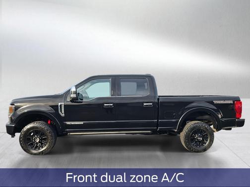 Black 2021 Ford F-350 Platinum