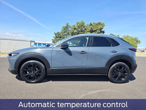Gray Metallic 2024 Mazda CX-30 2.5 S Carbon Edition