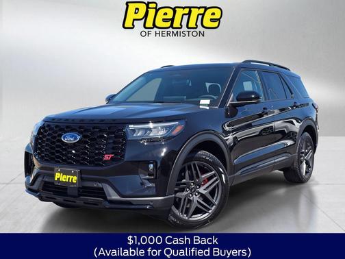 Black Metallic 2026 Ford Explorer ST