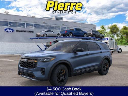 Vapor Blue 2026 Ford Explorer Tremor