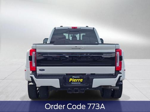 White 2026 Ford F-450 Platinum