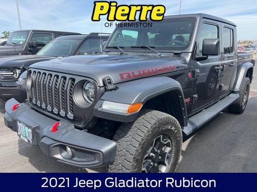 Granite Crystal Metallic Clearcoat 2021 Jeep Gladiator Rubicon