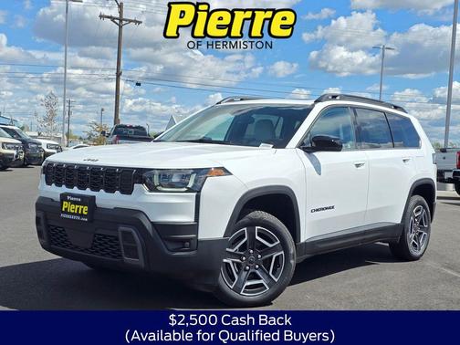 Bright White Clearcoat 2026 Jeep Cherokee Limited