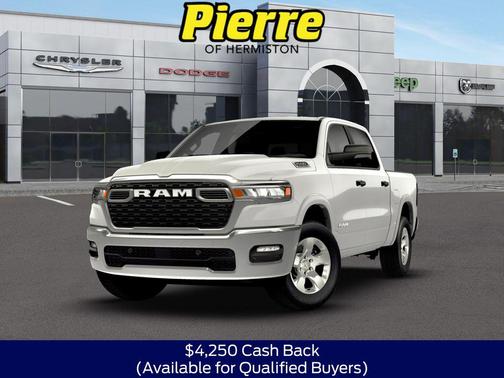 Bright White Clearcoat 2026 RAM 1500 Big Horn/Lone Star