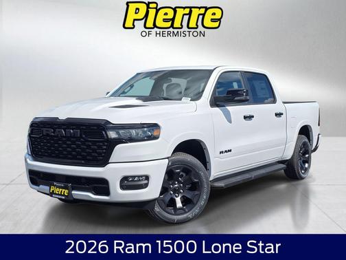 Bright White Clearcoat 2026 RAM 1500 Big Horn/Lone Star