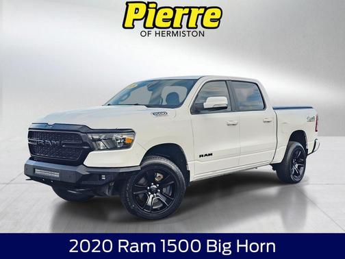 Bright White Clearcoat 2020 RAM 1500 Big Horn/Lone Star