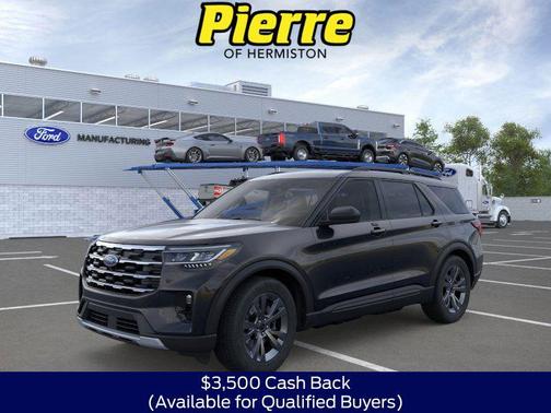 Black 2026 Ford Explorer Active