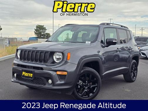 Graphite Gray 2023 Jeep Renegade Altitude