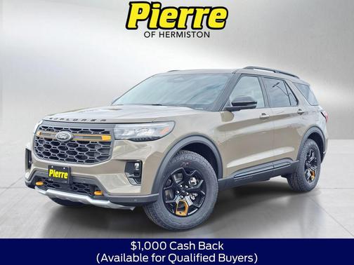Gray 2026 Ford Explorer Tremor