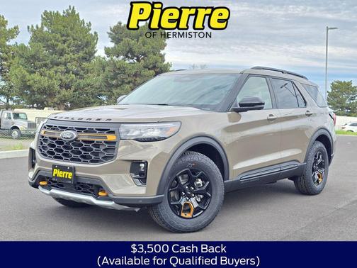 Gray 2026 Ford Explorer Tremor