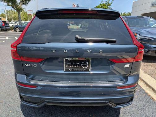 Denim Blue Metallic 2024 Volvo XC60 Recharge Plug-In Hybrid T8 Plus Dark Theme