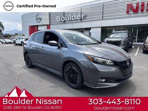 Gun Metallic 2024 Nissan Leaf SV PLUS