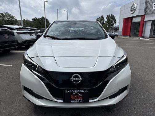 White 2025 Nissan Leaf SV PLUS