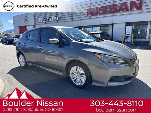 Gun Metallic 2023 Nissan Leaf S