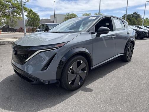 Boulder Gray Pearl 2024 Nissan ARIYA PLATINUM+