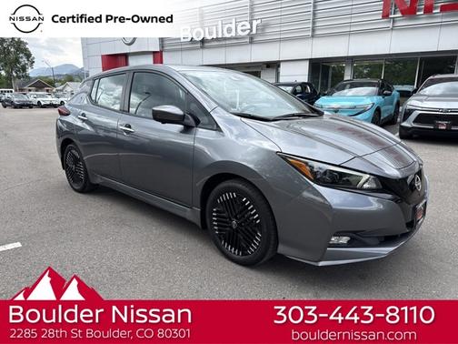 Gun Metallic 2025 Nissan Leaf SV PLUS