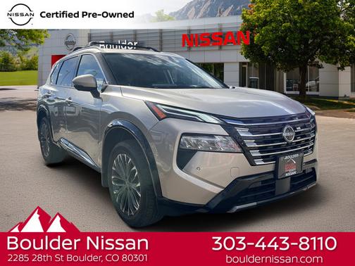 Champagne Silver 2026 Nissan Rogue Platinum SUV