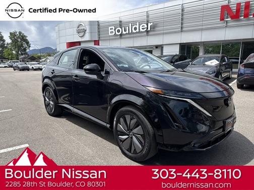 Dark Bluish Green Metallic 2024 Nissan ARIYA EVOLVE+