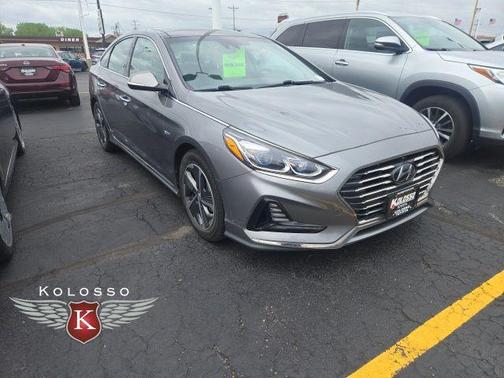 Metropolis Gray 2019 Hyundai SONATA Hybrid Limited