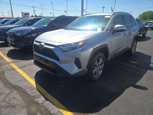 Silver Sky Metallic 2023 Toyota RAV4 Hybrid XLE