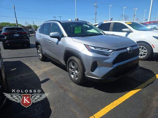 Silver Sky Metallic 2023 Toyota RAV4 Hybrid XLE