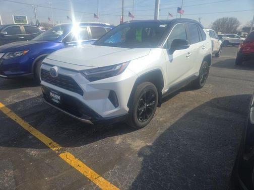 Wind Chill Pearl 2024 Toyota RAV4 Hybrid SE