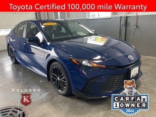Reservoir Blue 2025 Toyota Camry SE
