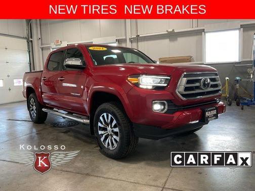 Barcelona Red Metallic 2021 Toyota Tacoma Limited